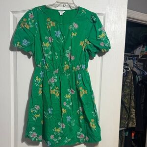 Crown & Ivy Vibrant Green Dress